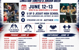 2026 National Prep Camp Flyer